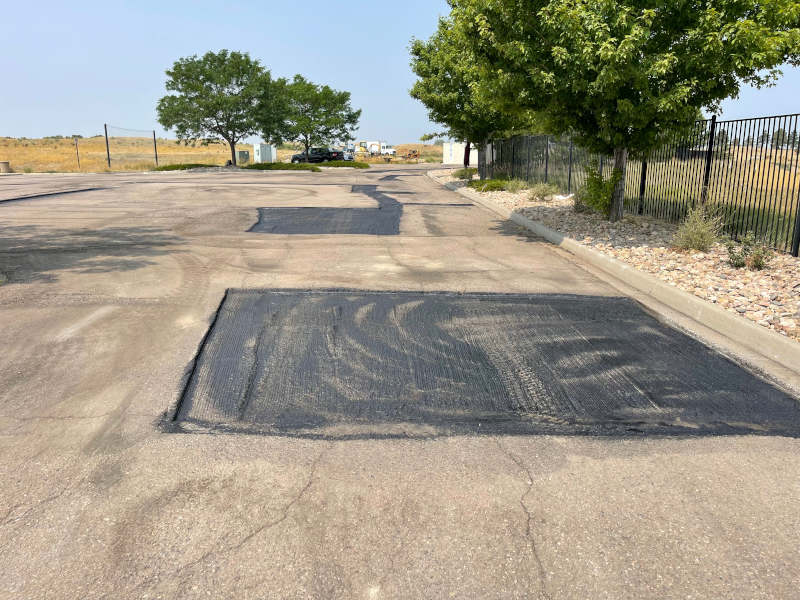 milling asphalt