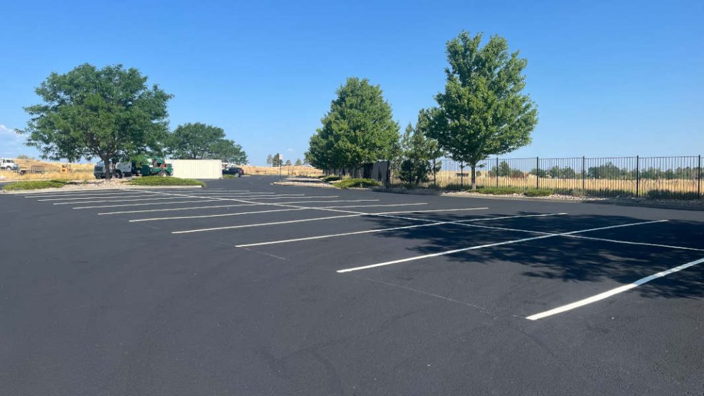 Real Soccer Colorado final parking lot repair